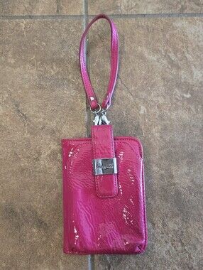 Pink Vibrant | GRACE ADELE | Mini Wristlet